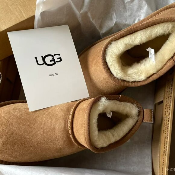 NWT Ugg boots-UGG Classic Ultra Mini Water-Resistant Booties Women's - Picture 5 of 5